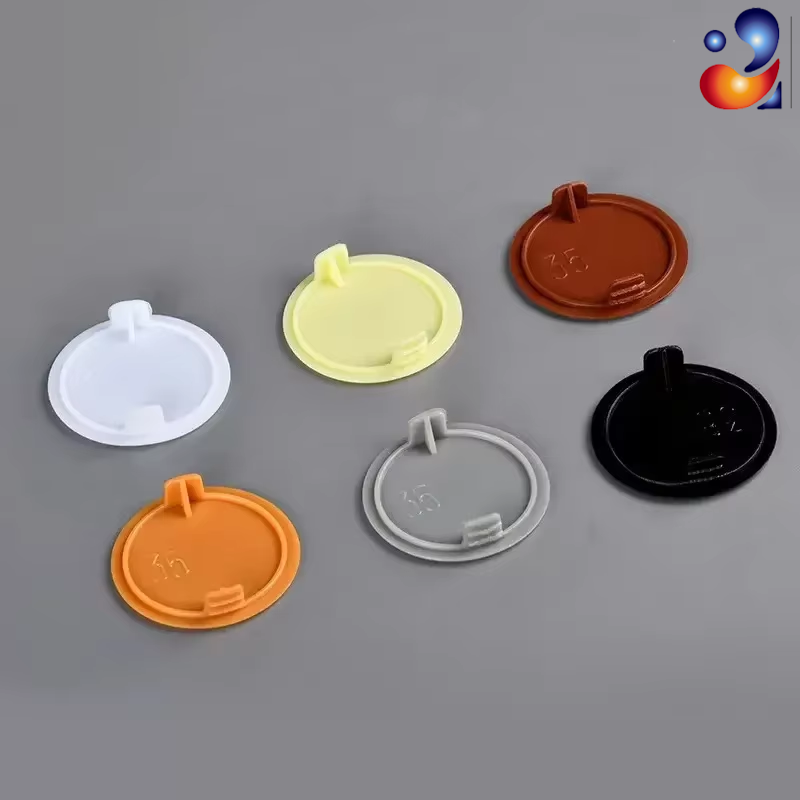 Furniture Hardware Fitting - أغطية زخرفية دائرية بلاستيكية لمفصلات الأثاث