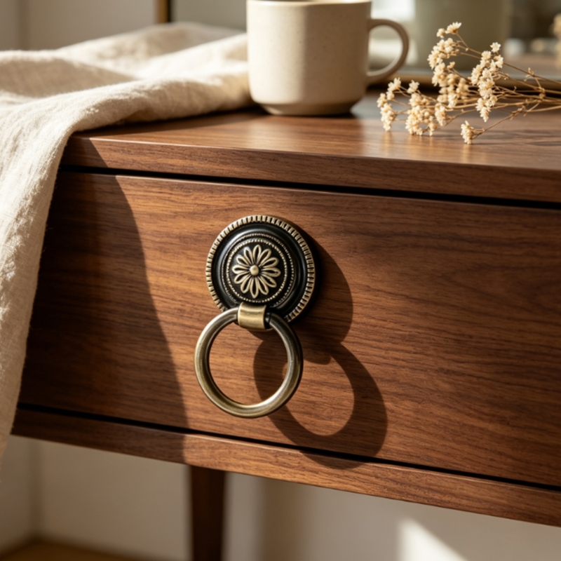 Furniture Hardware Drop Pulls - مجموعة مكونة من 6 قطع من