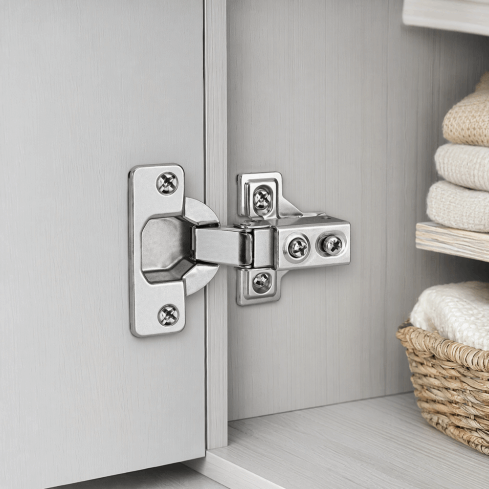 قطعتان من مفصلات الخزانة المخف - مراجعة Cabinet Hinge Overlay وسعره