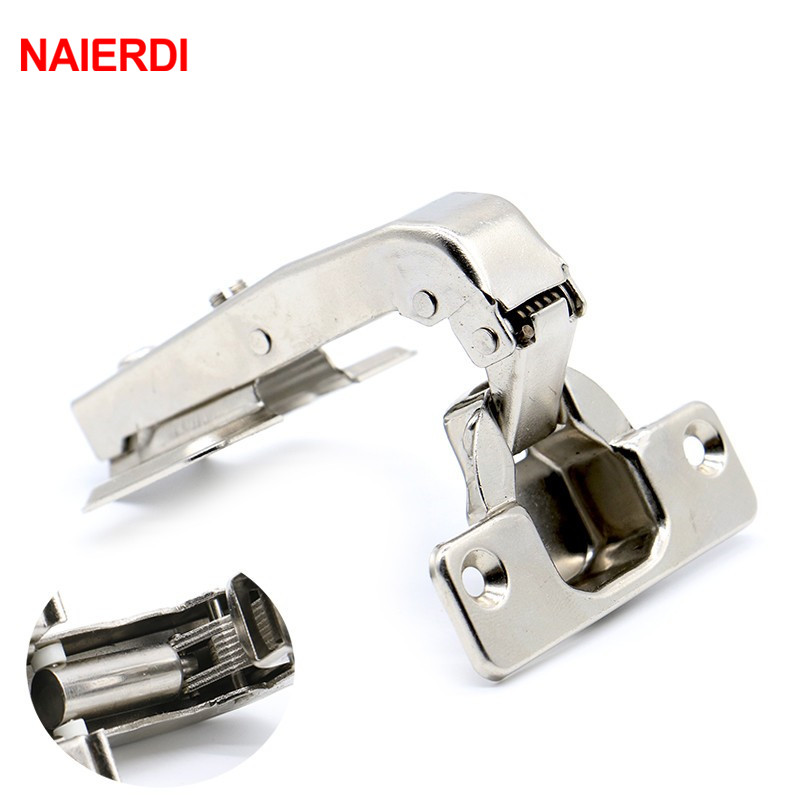 NAIERDI-مفصلات هيدروليكية بزاو - مراجعة Cabinet Hinge Overlay وسعره